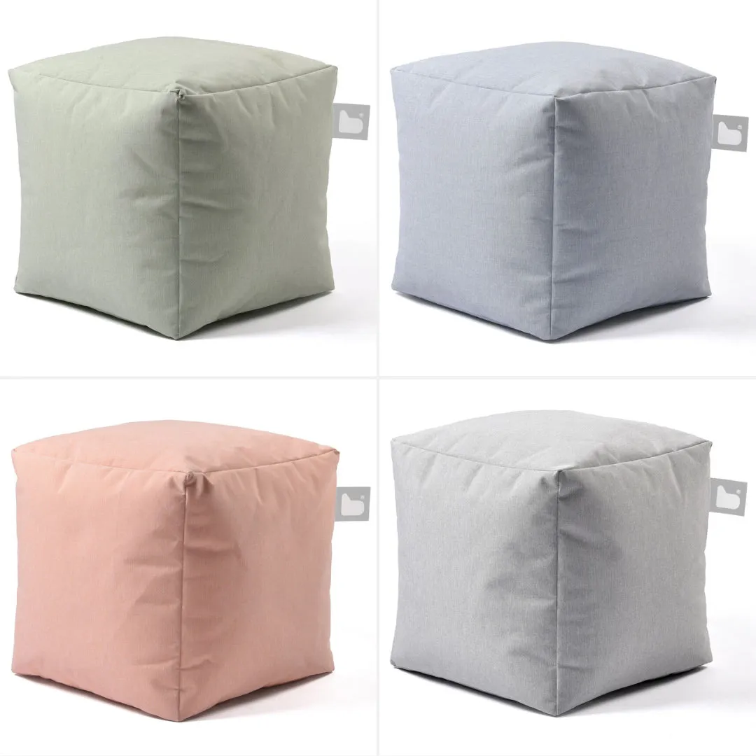 B-Box - Outdoor Bean Bag Footstool - Pastel Range