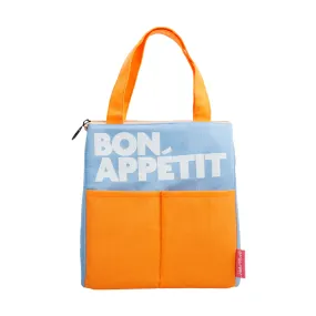 'Bon Appetit' Lunch Bag | Orange