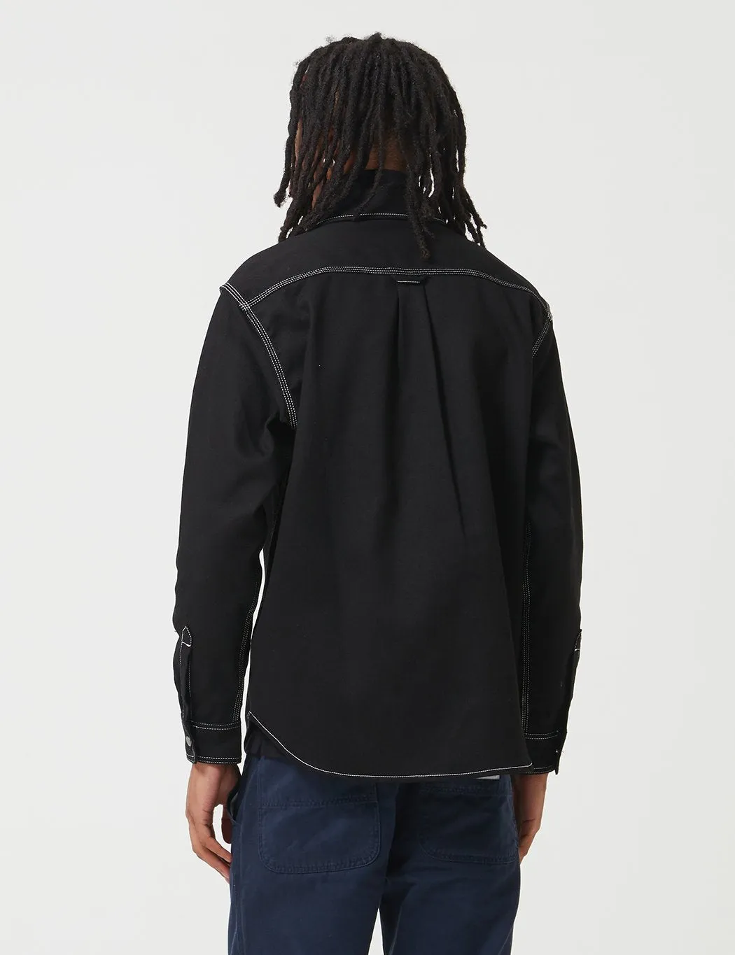 Carhartt-WIP Chalk Shirt Jacket (Regular Fit) - Black Rigid