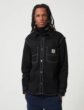 Carhartt-WIP Chalk Shirt Jacket (Regular Fit) - Black Rigid