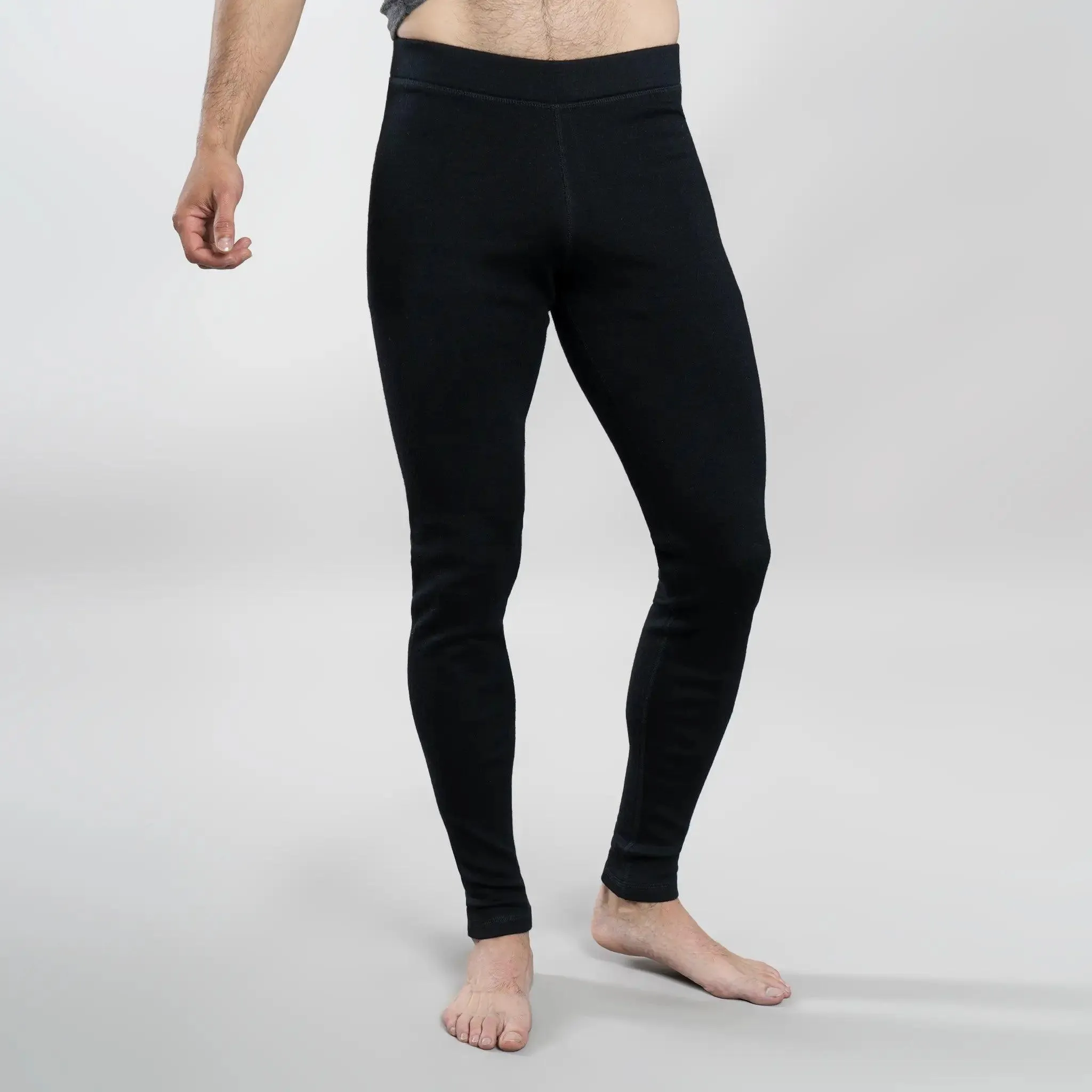 Men's Alpaca Wool Leggings: 300 Lightweight