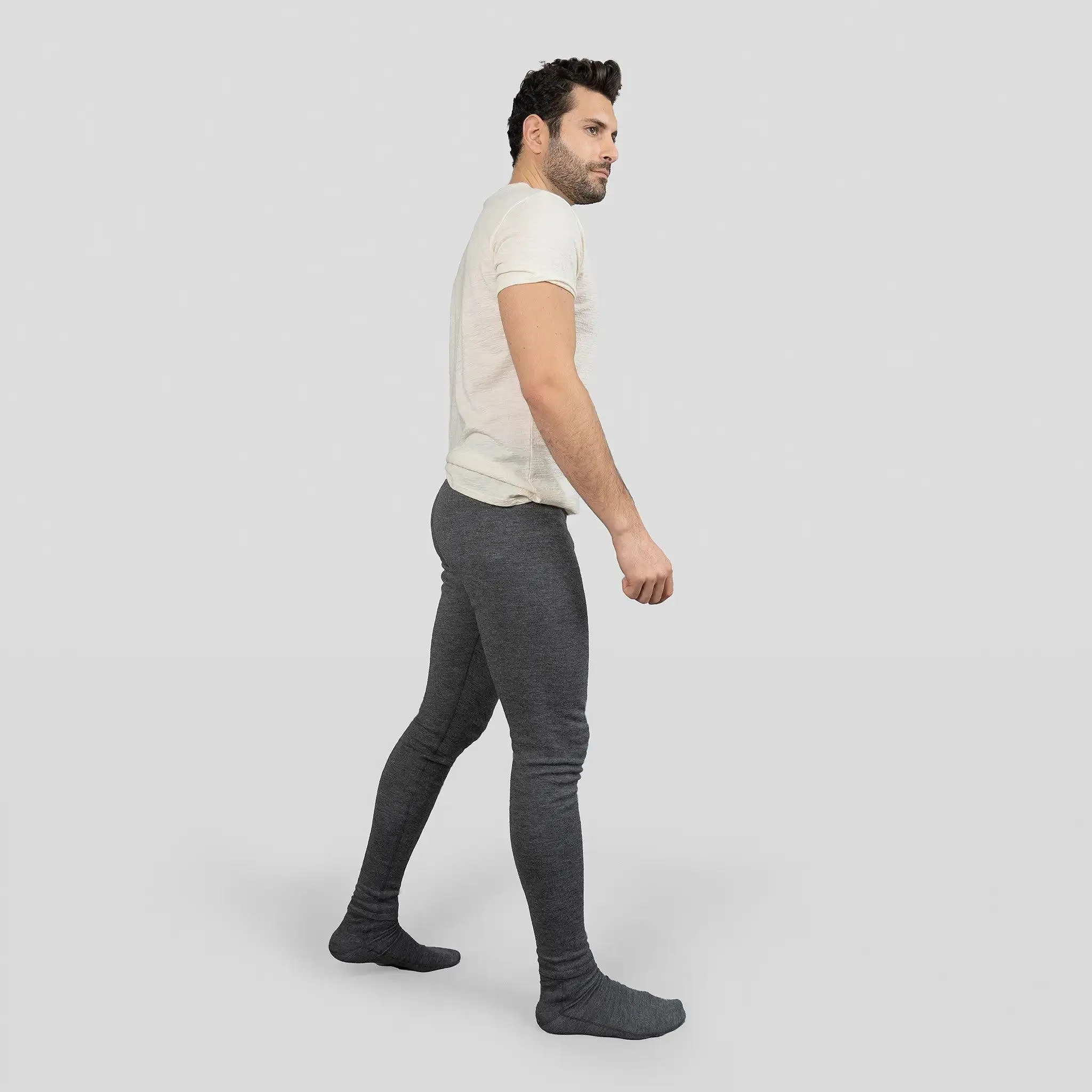 Men's Alpaca Wool Leggings: 300 Lightweight