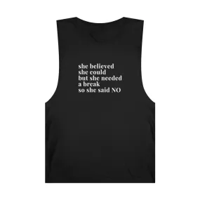 She Said No Women's Festival Tank