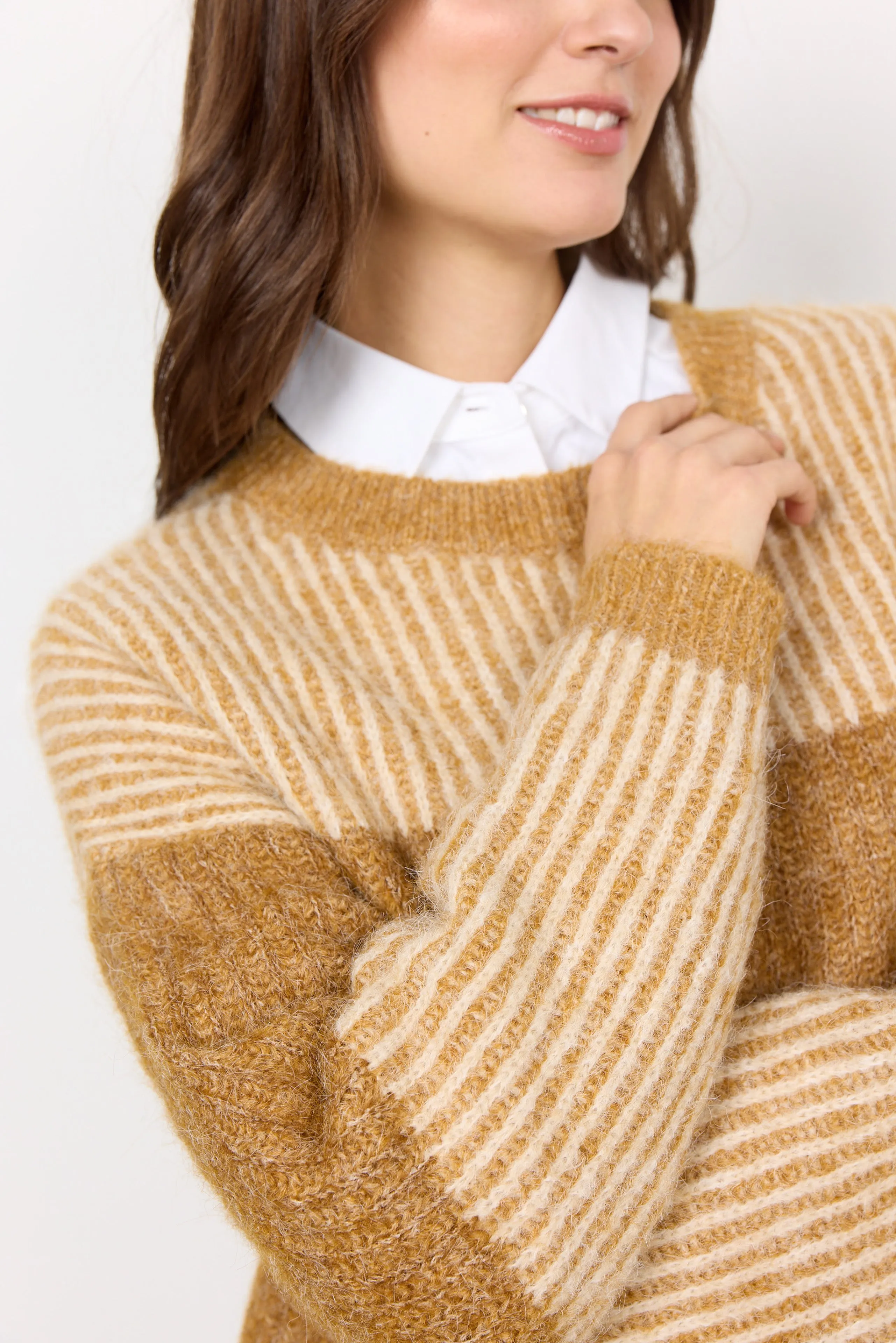 Soya Torino Yd Stripe Sweater