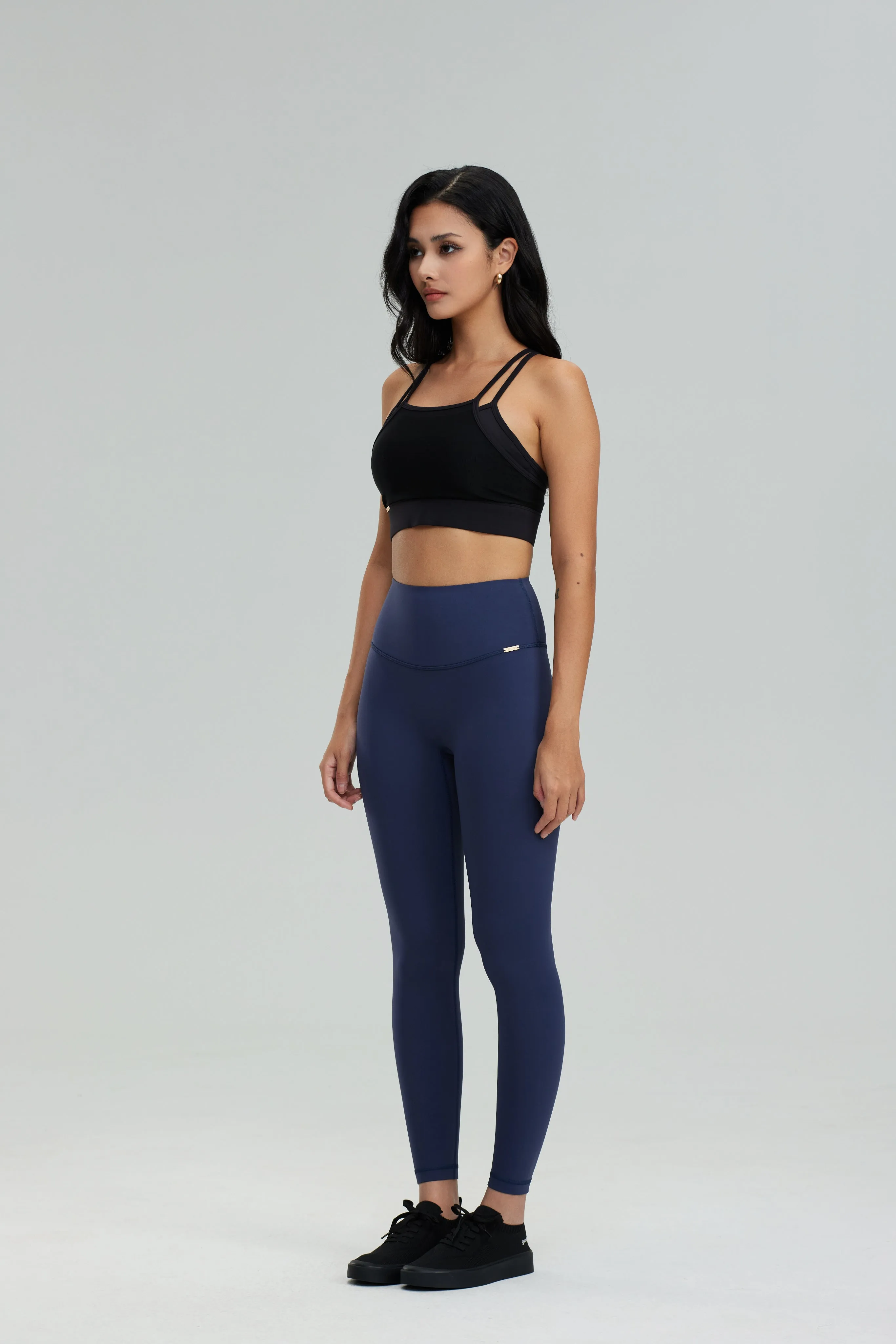 Thermal Luxe Leggings - Navy