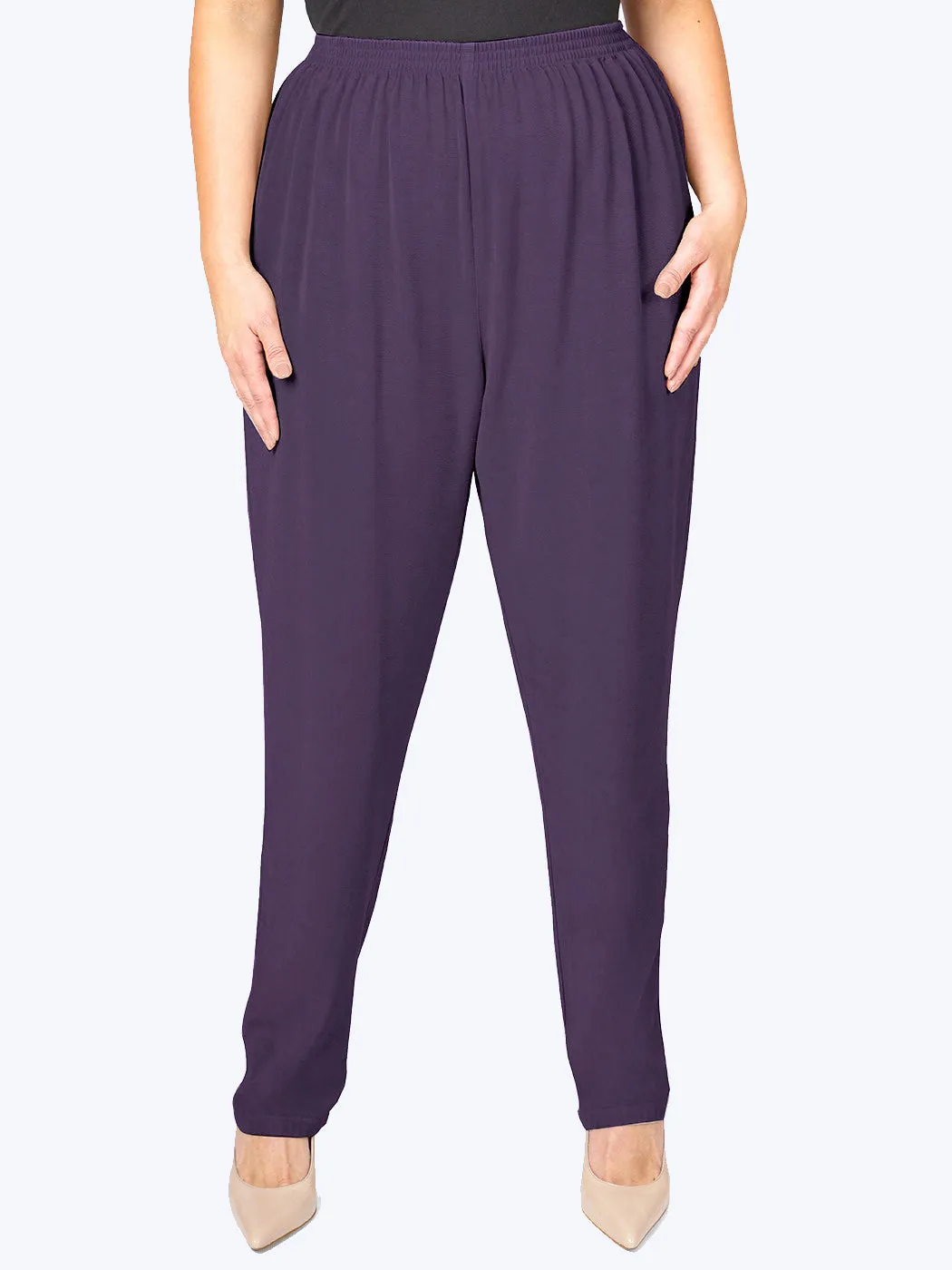 Tianello Plus Sized TENCEL™ Versatile Pant